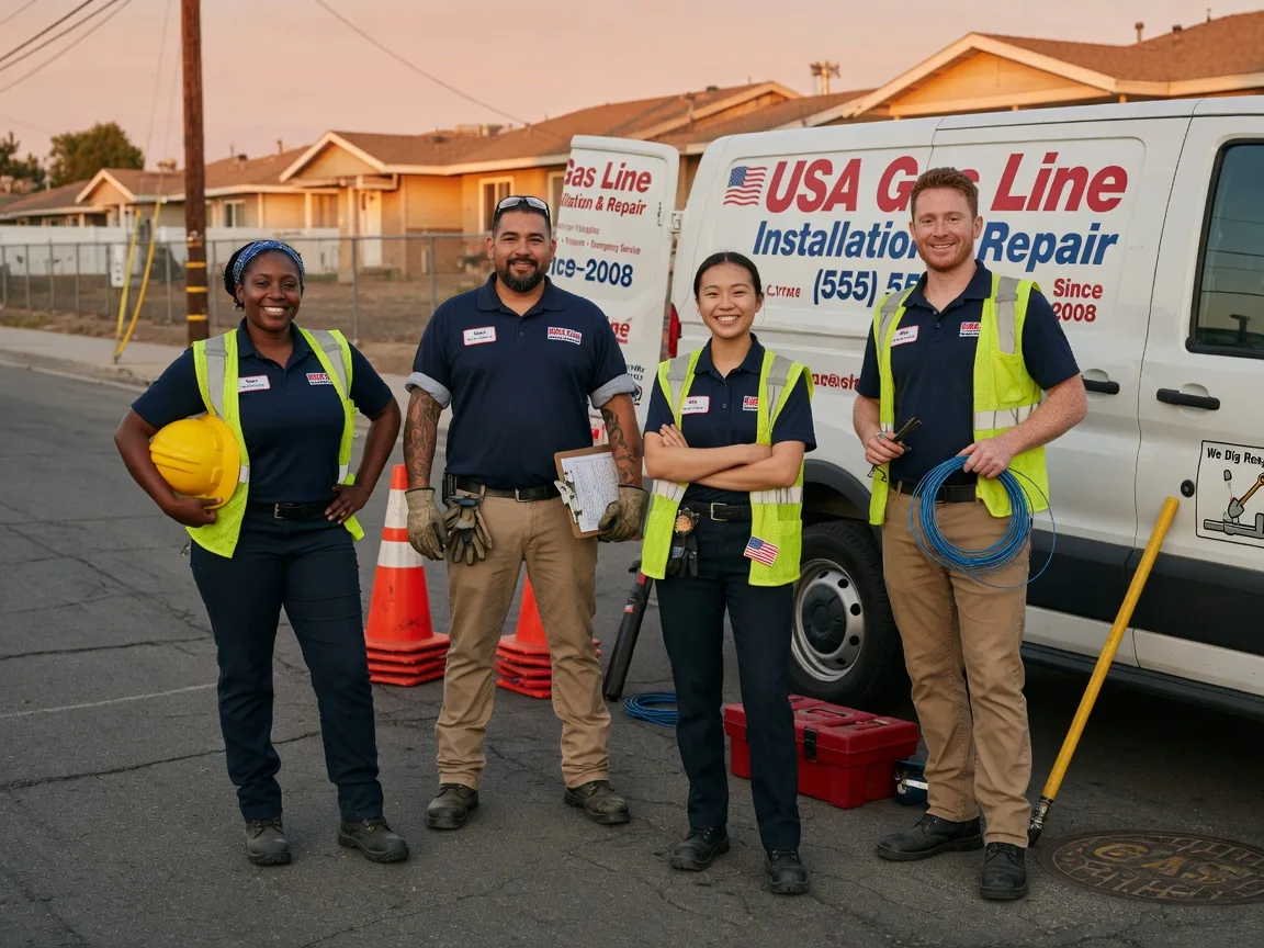 Gas Line Installation company in Burbank, CA
